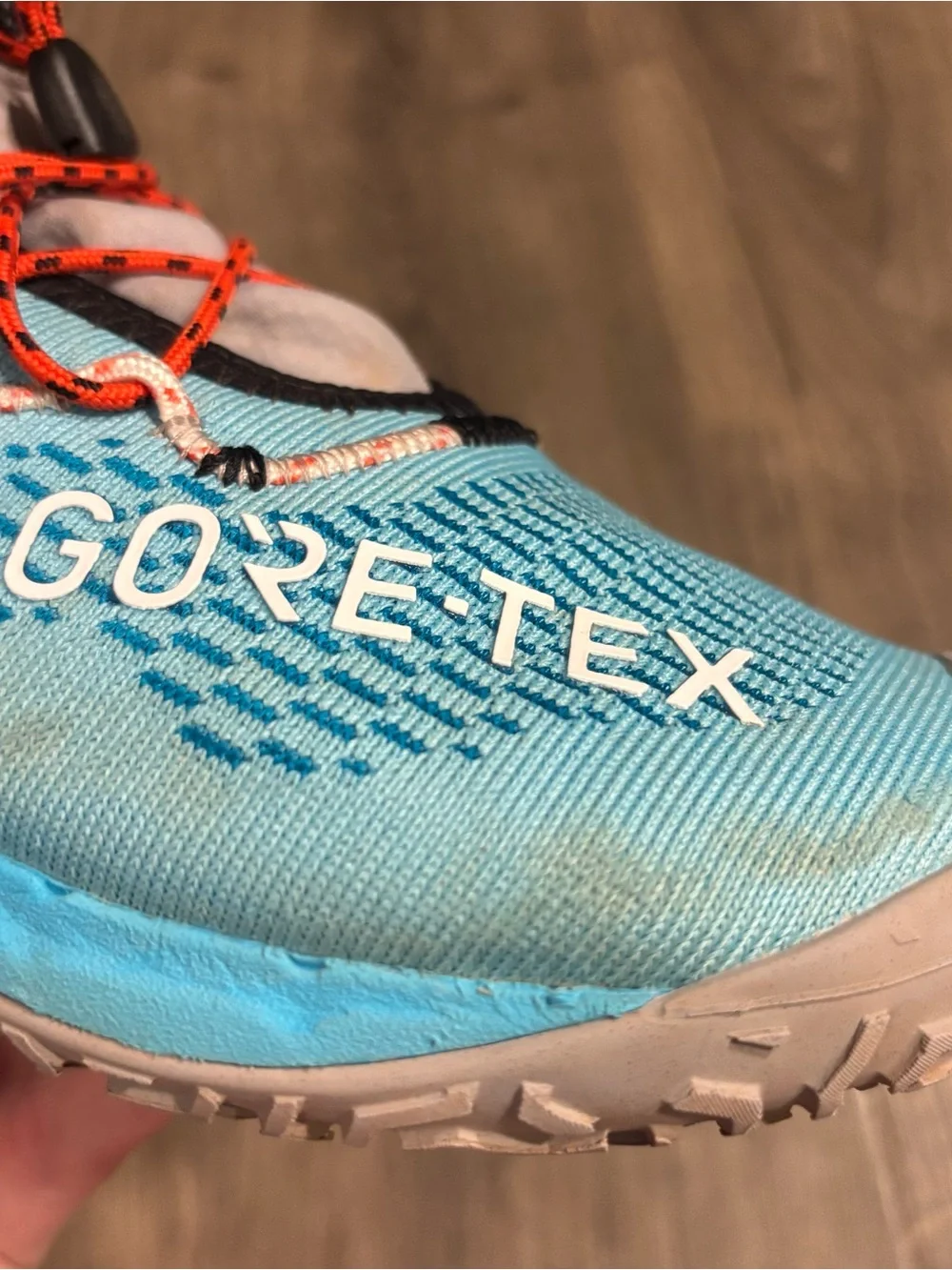 Merrell Trail Glove 7 GORE-TEX Vibram Sneaker Women’s Size 9 Blue Waterproof